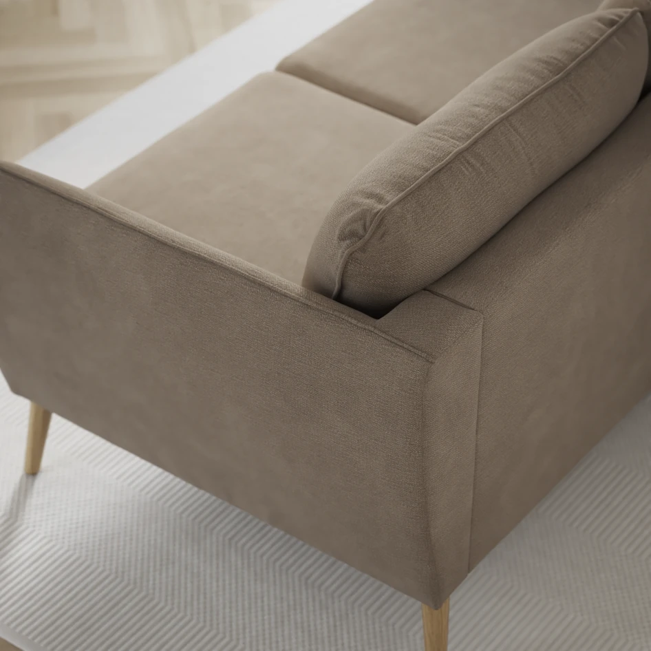 County - Fotpall - Beige