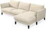 Winston - 3-sits soffa med schäslong, vändbar - Beige