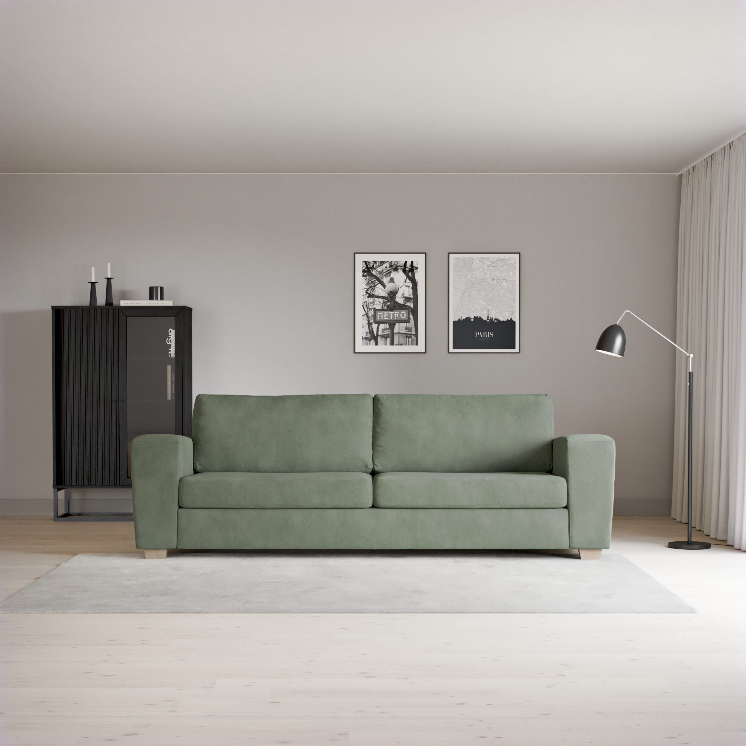 Friday - 3-sits soffa - inspiration