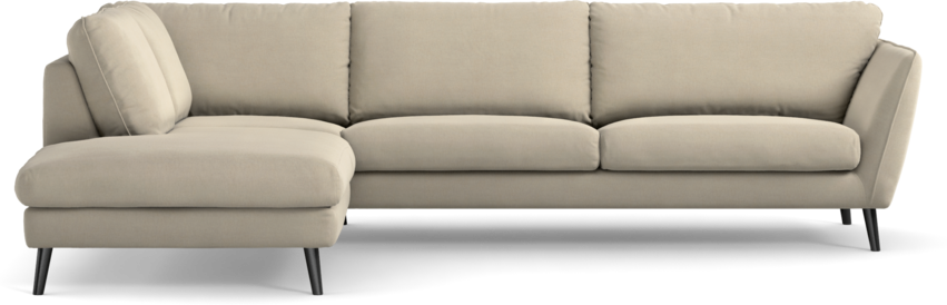 Madison - 3-sits soffa med divan vänster - Beige