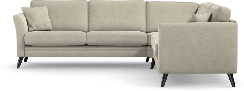 Eden - Hörnsoffa 2,5+2,5 - Grå