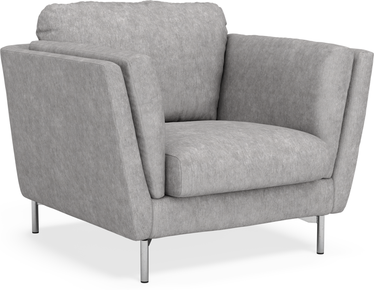 Madison Lux - Fåtölj, 70 cm - Grå
