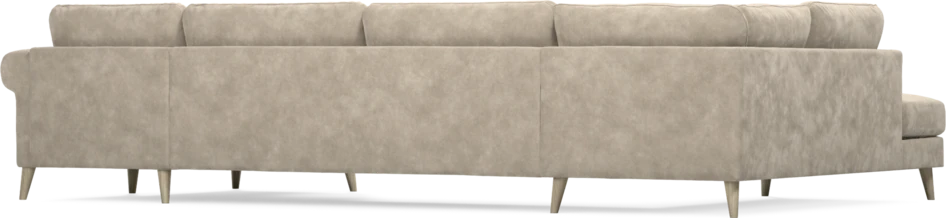Bridge - 3-sits soffa med divan vänster och schäslong höger - Beige