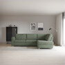 Friday - 2,5-sits soffa med divan höger - Grön
