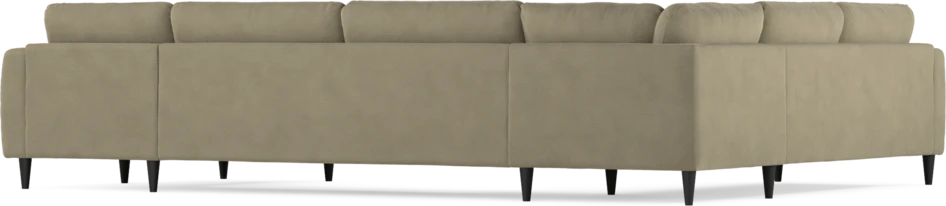 Bridge - Hörnsoffa, 2+3-sits med schäslong höger - Beige