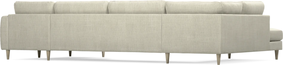 Bridge - 3-sits soffa med divan vänster och schäslong höger - Beige
