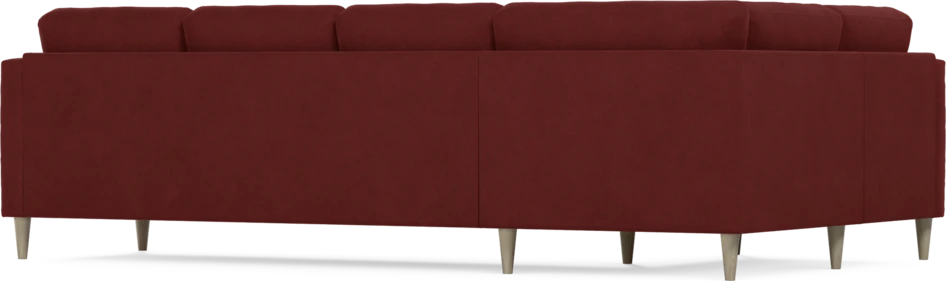 Eden - Hörnsoffa, 1+3-sits - Röd