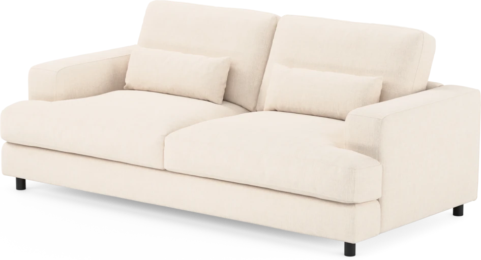 Noma - 3-sits soffa - Vit
