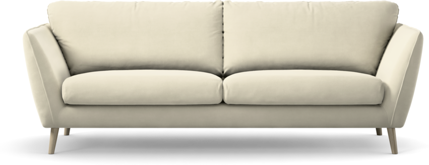 Madison Lux - 3-sits soffa - Vit