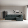 Friday - 2,5-sits soffa med divan höger - Blå