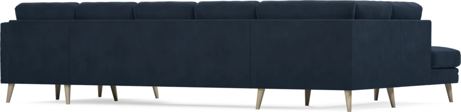Eden - 3-sits soffa med divan vänster och schäslong höger - Blå