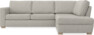Friday - 2,5-sits soffa med divan höger - Beige