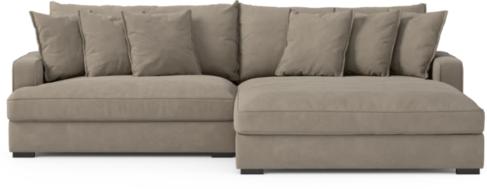 Rossi, 2-sits soffa med schäslong XL höger