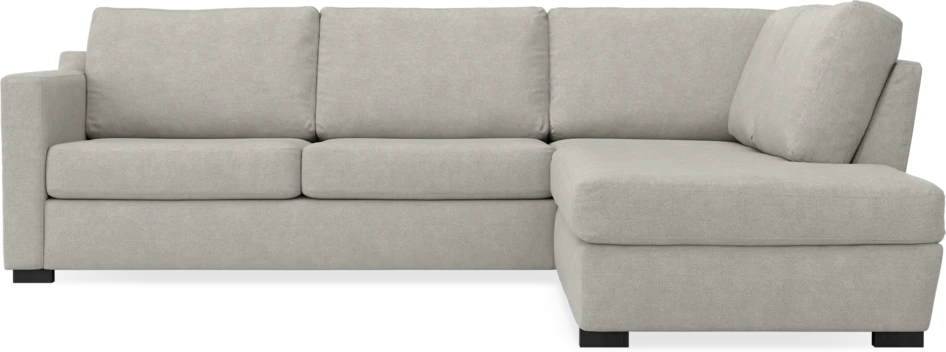 Friday - 2,5-sits soffa med divan höger - Beige
