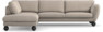 Madison - 3-sits soffa med divan vänster - Beige