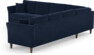 Eden - Hörnsoffa 3+3 - Blå