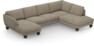 Madison Lux - 2-sits soffa med schäslong vänster och divan höger - Beige