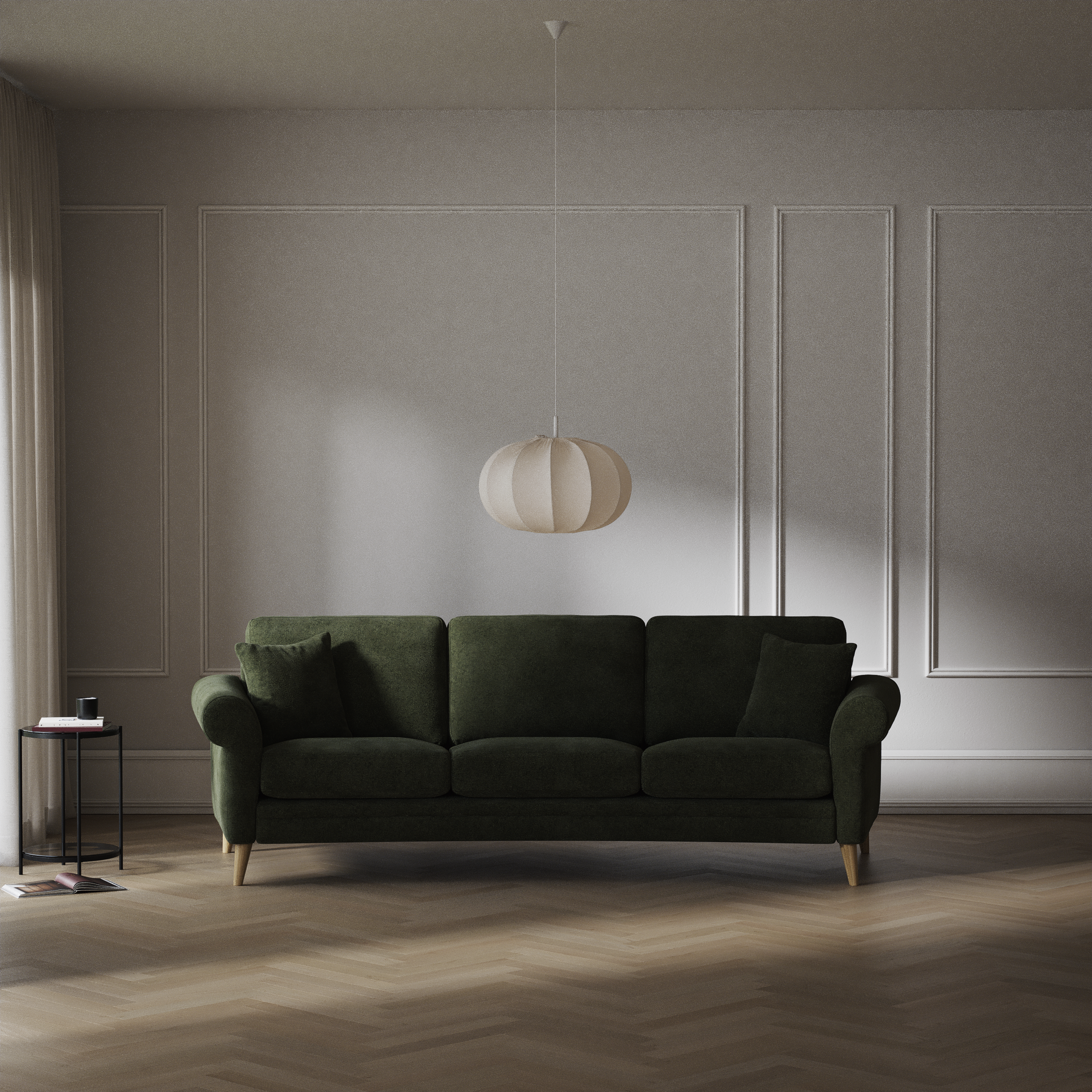 Eden - 3-sits soffa svängd - inspiration