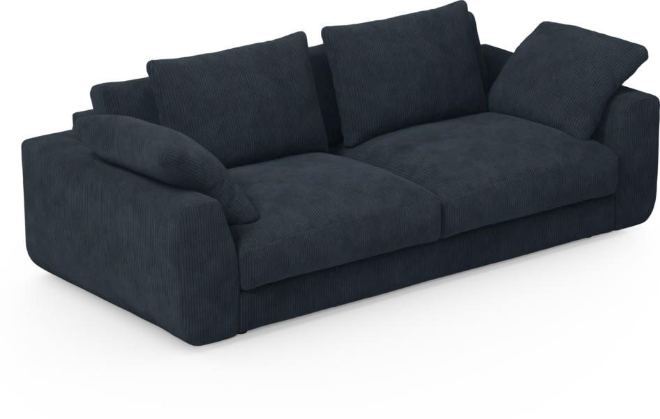 Amie - 3-sits soffa - Blå