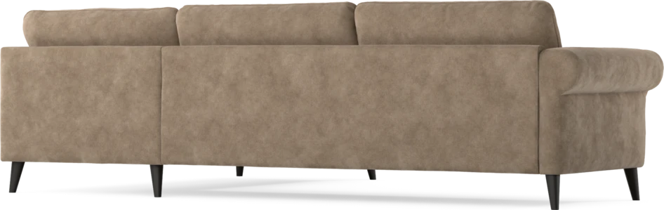 Bridge - 3-sits soffa med divan höger - Beige