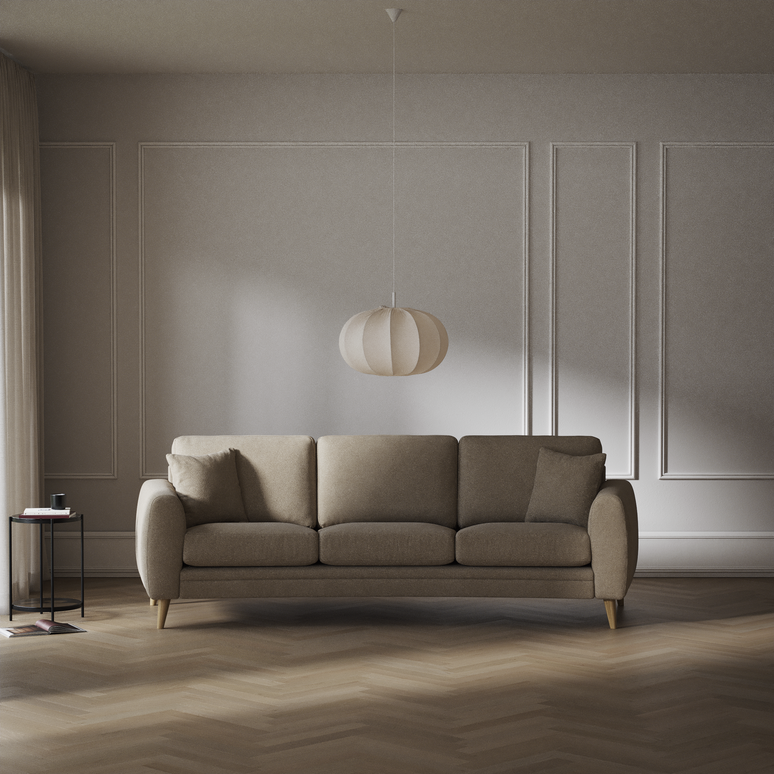 Eden - 3-sits soffa svängd - inspiration
