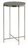 Nero - Sidobord, Ø 43, H 70 cm - Svart