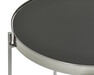 Nero - Sidobord, Ø 43, H 70 cm - Svart