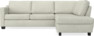 Friday - 2,5-sits soffa med divan höger - Beige