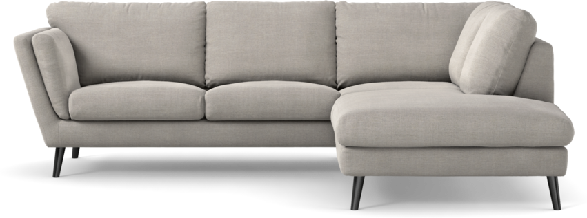 Madison Lux - 2-sits soffa med divan höger - Grå
