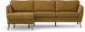 County - 3-sits soffa med flyttbar schäslong - Gul