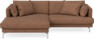 Harper - 4-sits med schäslong XL vänster - Orange