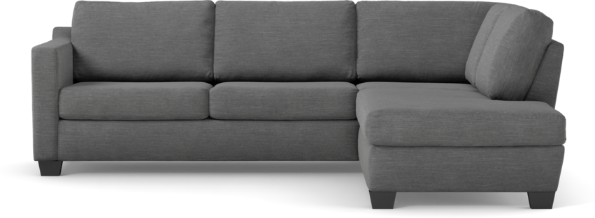 Friday - 2,5-sits soffa med divan höger - Grå