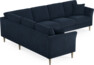 Eden - Hörnsoffa, 2+3-sits - Blå