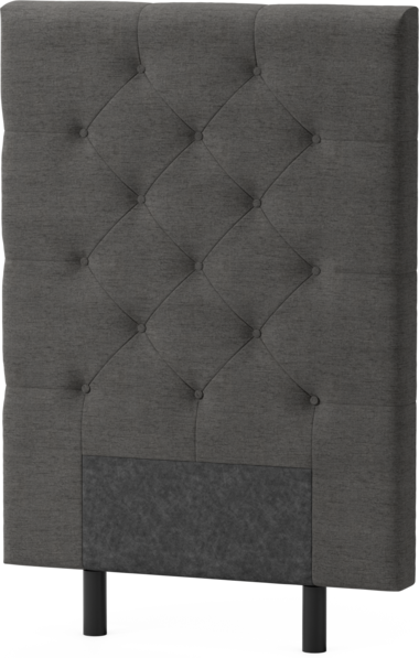 Delux Pikerad - Sänggavel, 90-210 cm - Grå