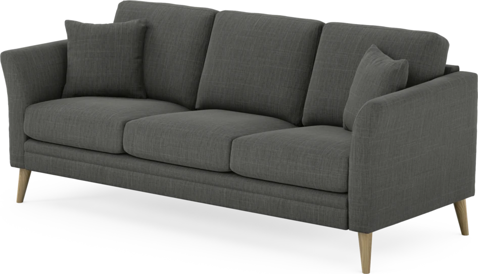 Eden - 3-sits soffa - Grå