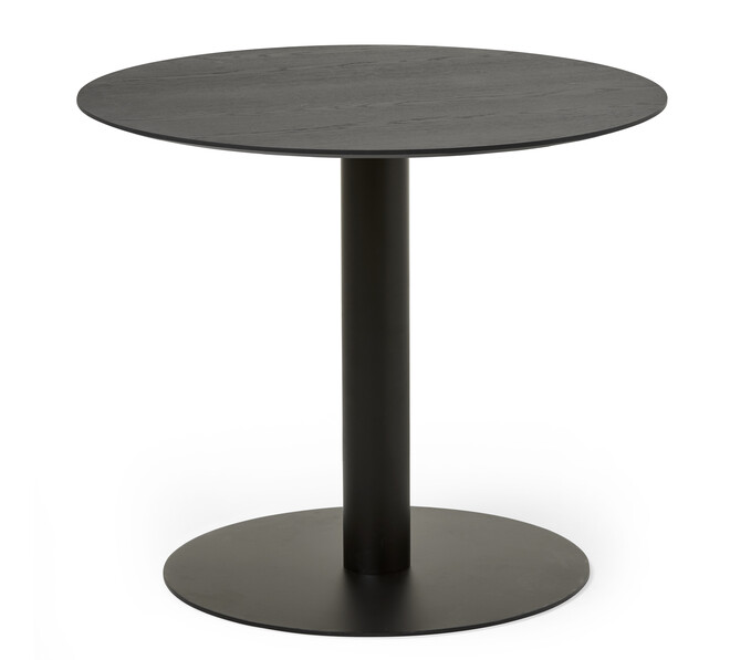 Element - Matbord, Ø 90 cm - Svart