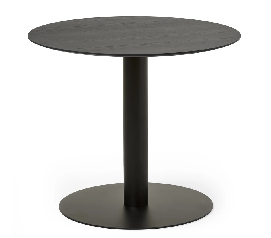 Element - Matbord, Ø 90 cm - Svart