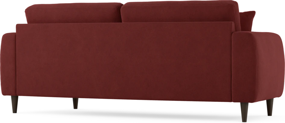 Eden - 2,5-sits soffa svängd - Röd