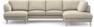 Madison Lux - 2-sits soffa med schäslong vänster och divan höger - Beige