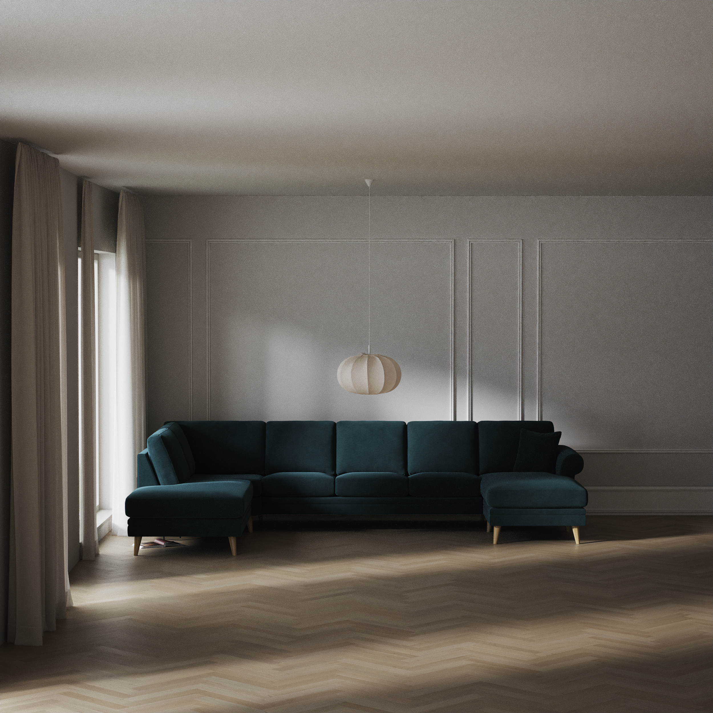 Eden - 3-sits soffa med divan vänster och schäslong höger - inspiration