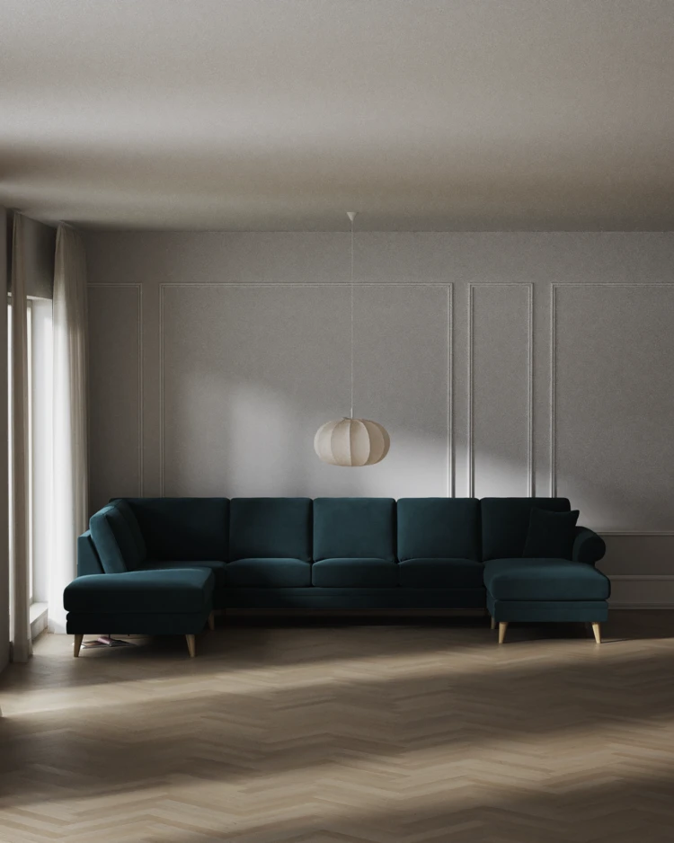 Eden - 3-sits soffa med divan vänster och schäslong höger - inspiration
