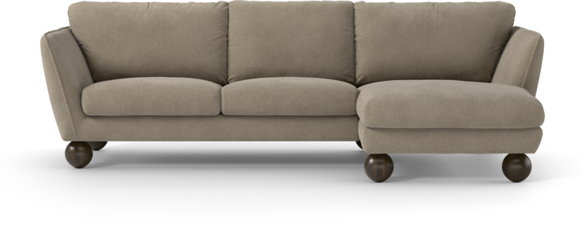 Madison - 2-sits soffa med schäslong höger - Beige