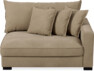 Rossi - 2-sits med armstöd höger - Beige