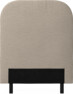 Delux Rundad - Sänggavel, 90-210 cm - Beige