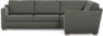 Friday - Hörnsoffa, 2,5+1,5-sits - Grå