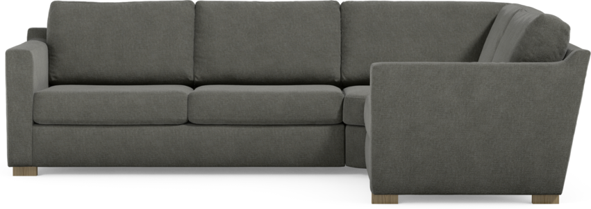 Friday - Hörnsoffa, 2,5+1,5-sits - Grå