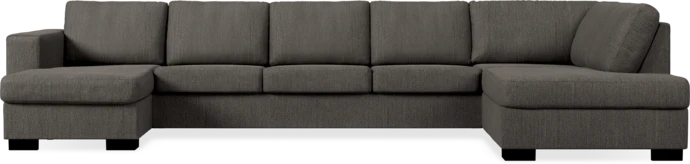 Nevada, 4-sits soffa med schäslong vänster och divan höger