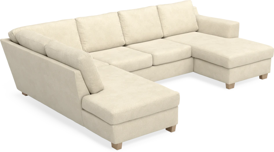 Friday - 3-sits soffa med divan vänster och schäslong höger - Beige