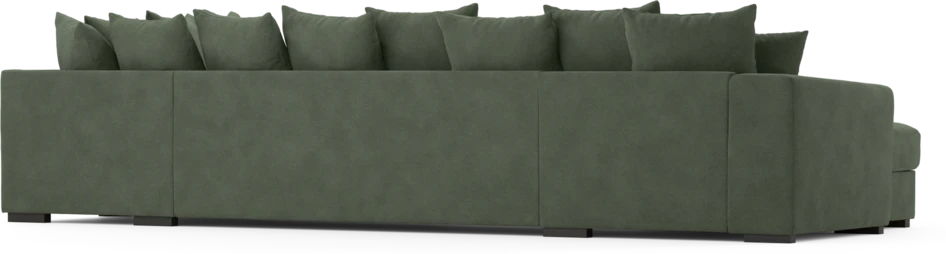 Town - 3-sits soffa med divan höger och schäslong vänster - Grön