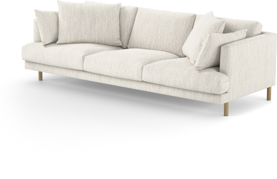 Harper - 4-sits soffa - Vit